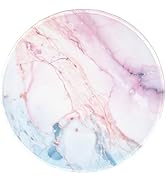 Marble Round Mouse Pad, Pink Marble Customized Premium-Textured Washable Desktop Protection Mouse...