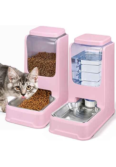 Automatic cat feeder