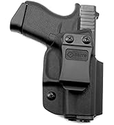 GRITR IWB Kydex Right/Left Hand Gun Holster Compatible with Glock 43 (G43x/G48) with 1.5