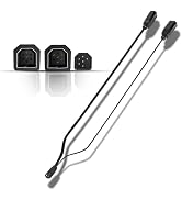 Bzumperyz 720101-1 9 M SIDB Y 9-Pin Side Imaging Dual Beam Splitter Cable Y-Cable for Humminbird ...