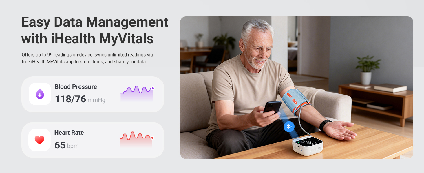 Easy Data Management with iHealth MyVitals