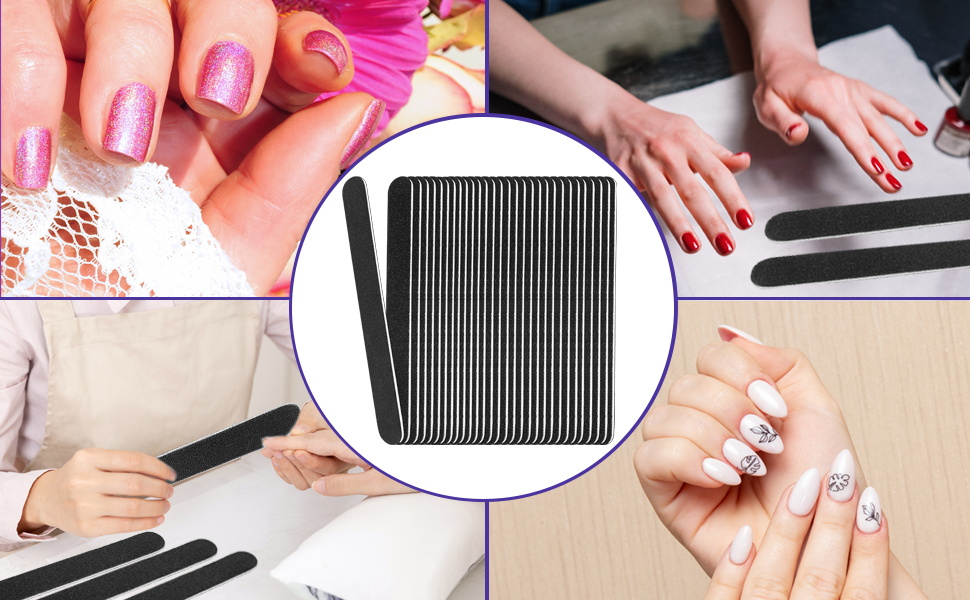 Wood Nail File Can be Used for Various Nail Types