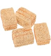Abaodam 4pcs Props Artificial Decorative Nativity Straw Bales Table Decor Dollhouse DIY Fake Deco...