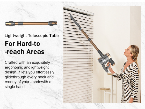 NuYupo DHC100 Cordless Vacuum Cleaner Stick Handhed Upright Vacuums Cleaners vac for home pet hair