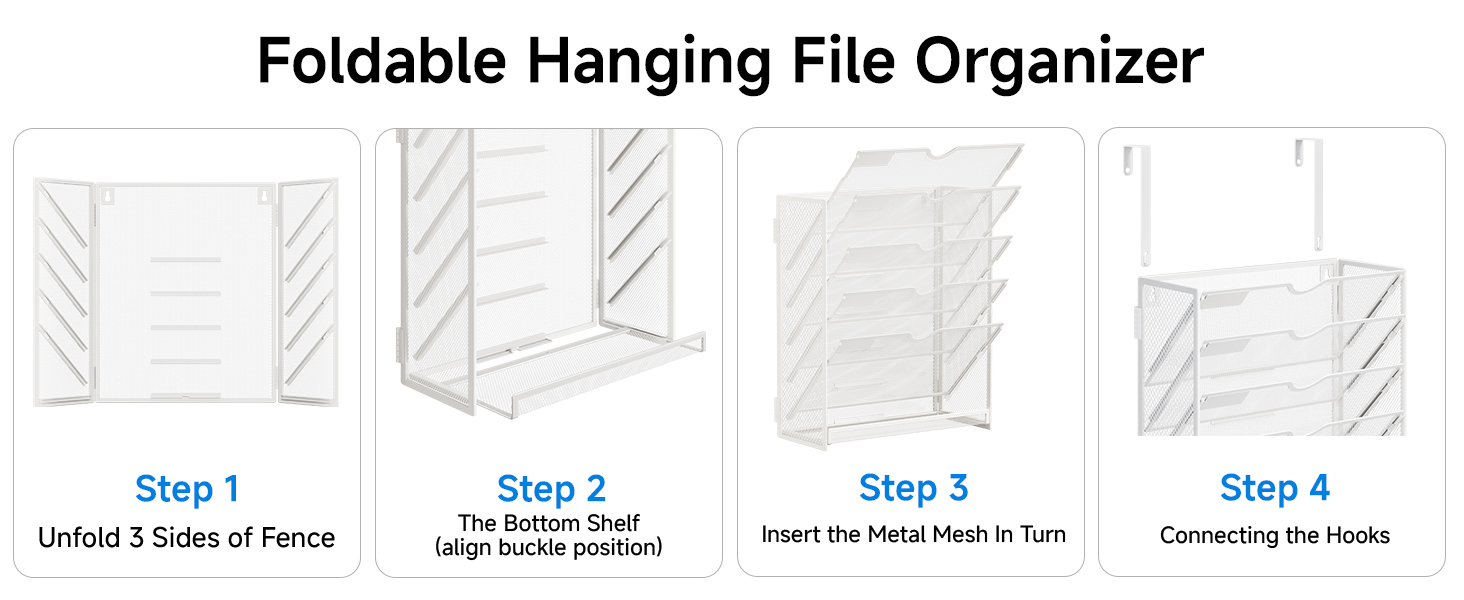 Foldable Hanging File Organizer