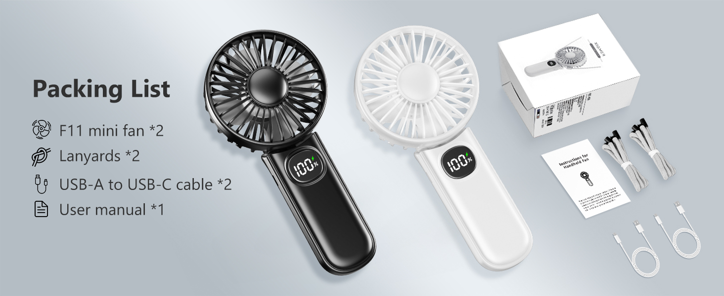 portable fan for travel