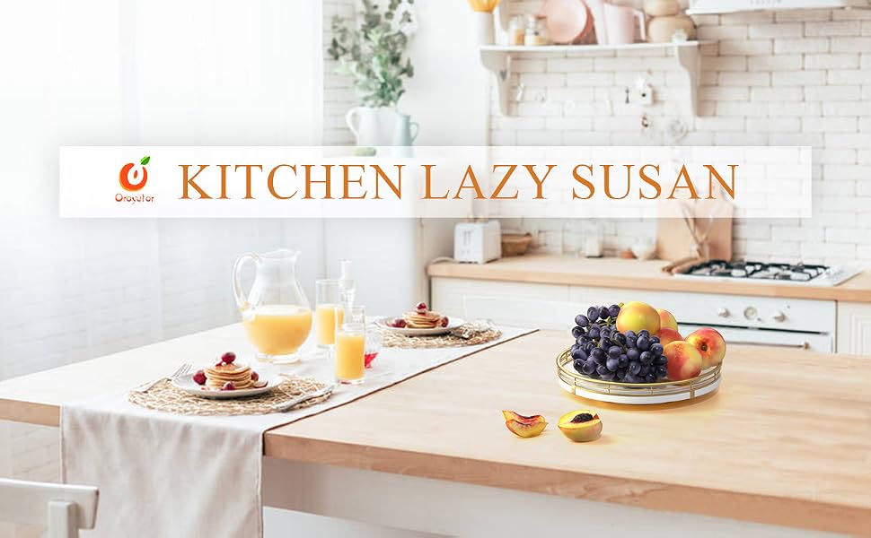 gold tray for kitchen decor