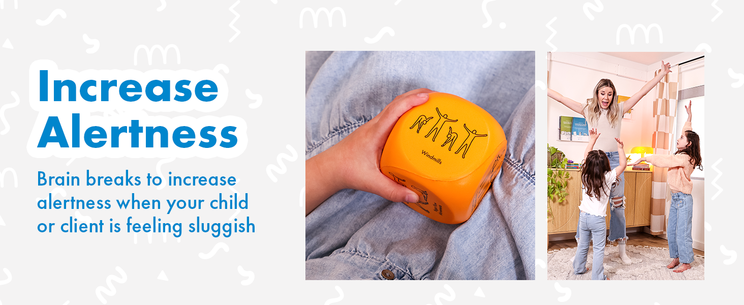Sensory Dice Sensory Foam Cube Activity Dice Brain Break