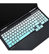 Keyboard Cover Skin for 15.6" Lenovo Legion 5 Pro/Legion 7 7i Slim 15/IdeaPad Gaming 3 3i Laptop,...