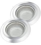 YouOKLight Kitchen Sink Strainer, Sink Strainer, Kitchen Sink Drain, Stainless Steel Sink Straine...