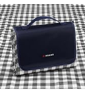Picnic Blanket Outdoor Extra Large Picnic Mat 80"X60" Camping Blanket Beach Blanket Foldable Wate...