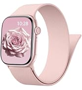 Patented Magnetic Sport Silicone Band Compatible with Apple Watch Bands 40mm 41mm 42mm 38mm 44mm ...