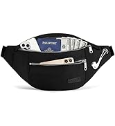 MAXTOP Large Crossbody waist Pack with 4-Zipper Pockets,Gifts for Enjoy Sports Festival Workout T...