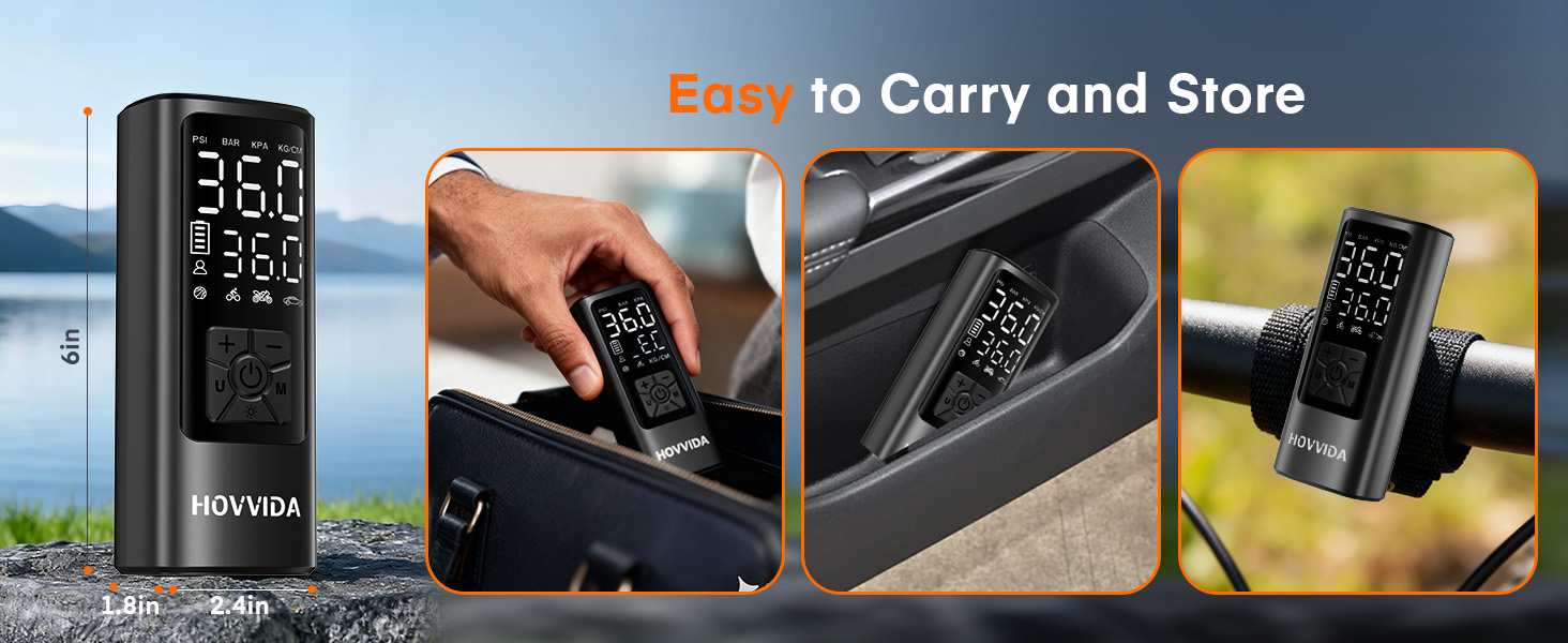 Portbale tire inflator