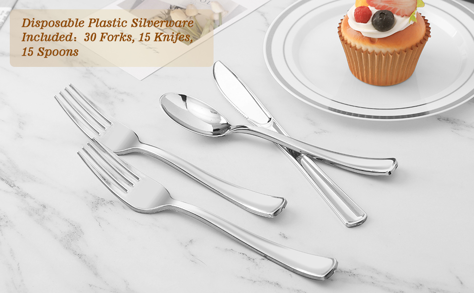 heavy duty plastic silverware
