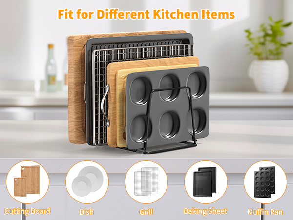 LAEMYFYRE Cutting Board Holder Stand