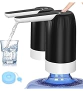 Myvision 2 Pack 5 Gallon Jug Portable Water Dispenser, Water Bottle Pump 5 Gallon Water Dispenser...