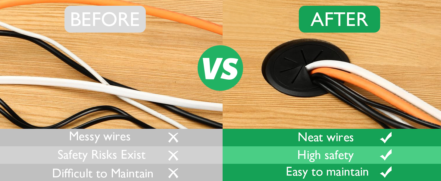 desk hole grommet cable wall grommet rubber grommet