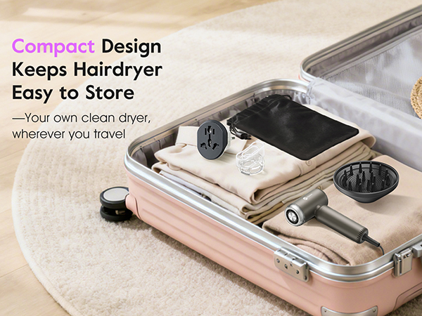 travel hair dryer