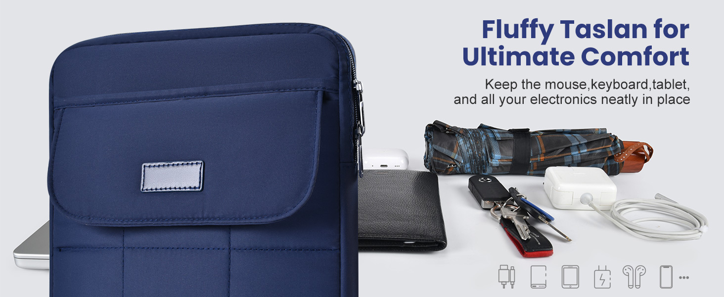 puffy laptop sleeve