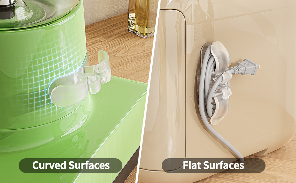Fit for curved and flat surfaces