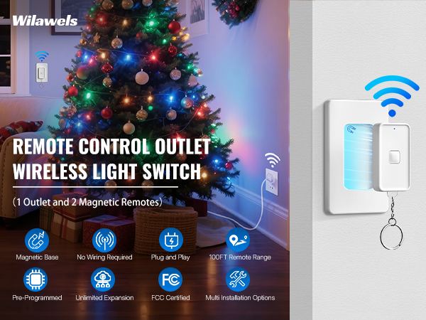 WILAWELS Wireless Light Switch