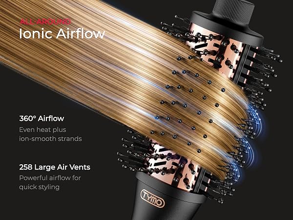 ionic blow dryer brush