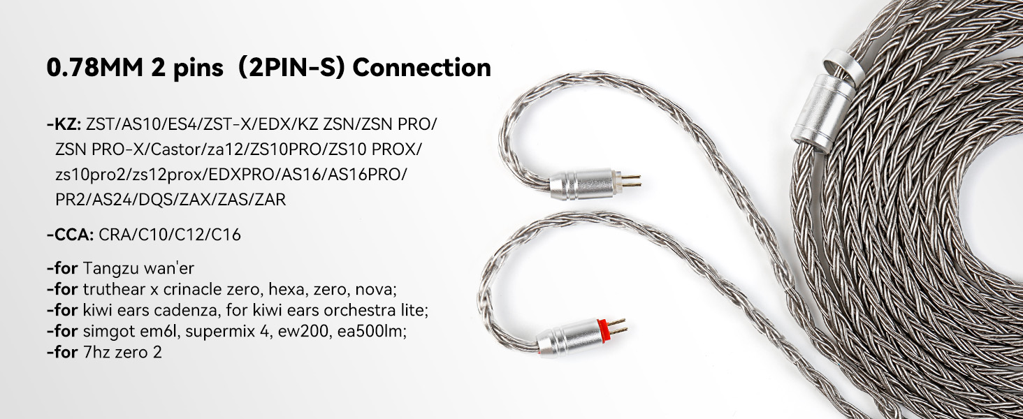 2 pin iem cable, iem cable 2 pin