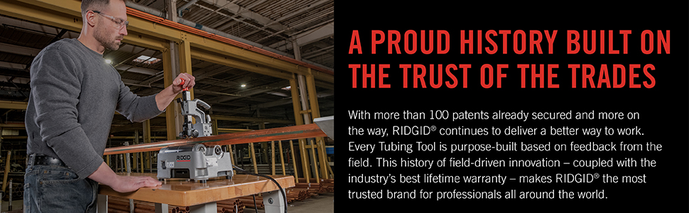 RIDGID turbing tools