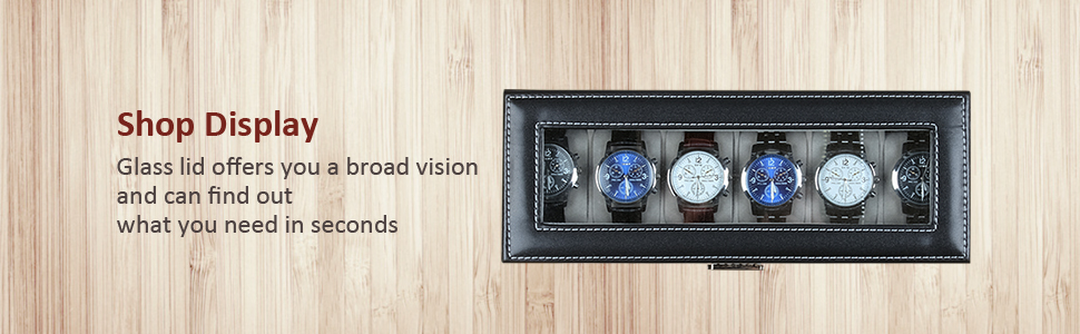 NEX watch case organizer