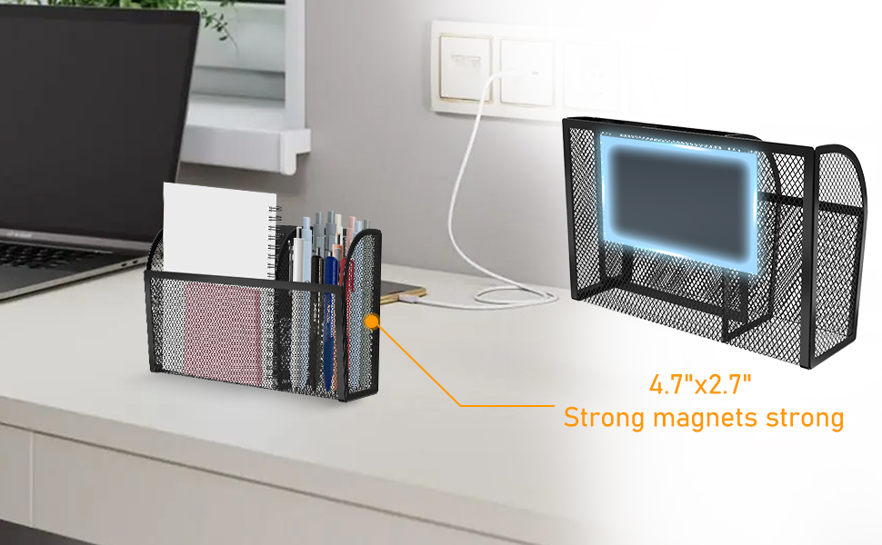 magnetic mail holder