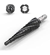 Four Spiral Flute Step Drill Bit, 1/8