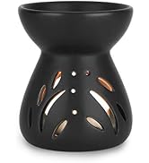 ComSaf Essential Oil Burner Wax Melt Burners Set of 1, Aromatherapy Aroma Burner Ceramic Oil Diff...