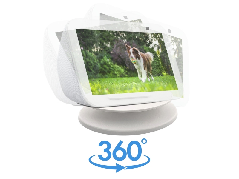 Stand for Echo Show 5 & Echo Show 8 Adjustable Magnetic Stand Mount with 360 Degree Rotation