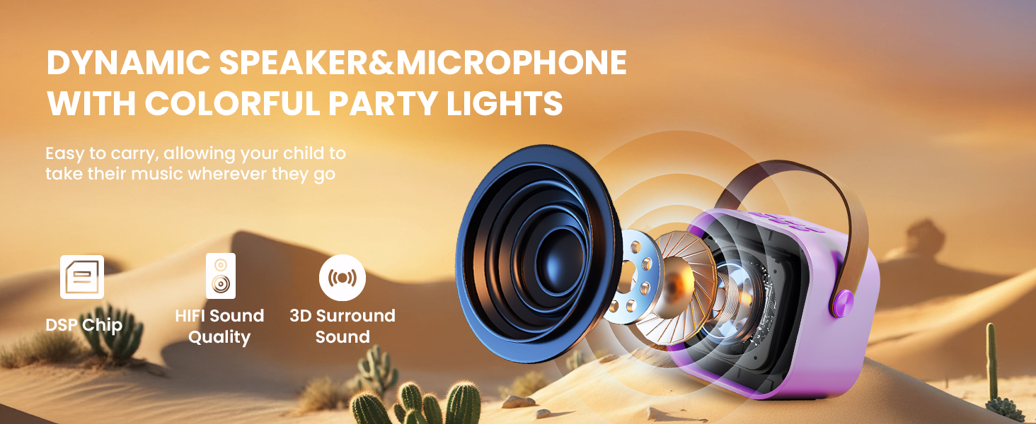 mini karaoke machine