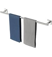 Alise 28 Inch Bathroom Towel Bar SUS304 Stainless Steel Towel Racks for Bathroom, Wall Mounted To...