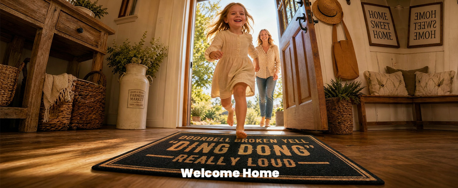 Doormat for Porch Front Door Entryway