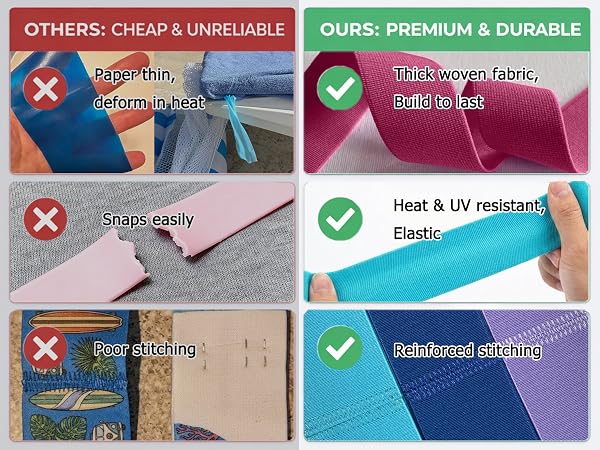 premium beach towel bands beach clips for towels and chairs better quality comparison