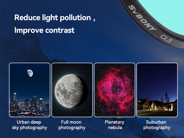 svbony cls filter 2 inch