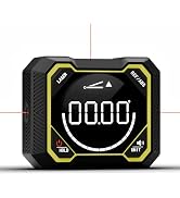 Laser Level and Digital Angle Finder | 3-in-1 Magnetic Angle Gauge with Laser | Digital Level wit...