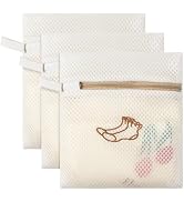 3 Pack Sock Laundry bags by MDSXO- Small Durable Lingerie Delicates Bag for Washing Machine for S...