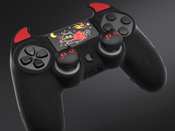 PlayVital Cute Demon Silicone Cover for Xbox Series X/S Controller,