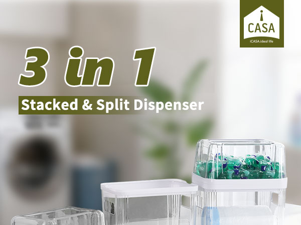 trash bag dispenser laundry pods container