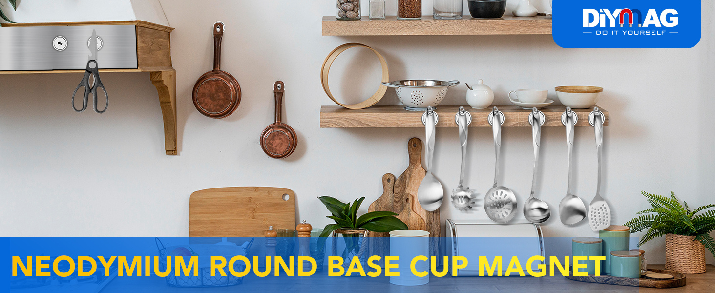 Neodymium Round Base Cup Magnet