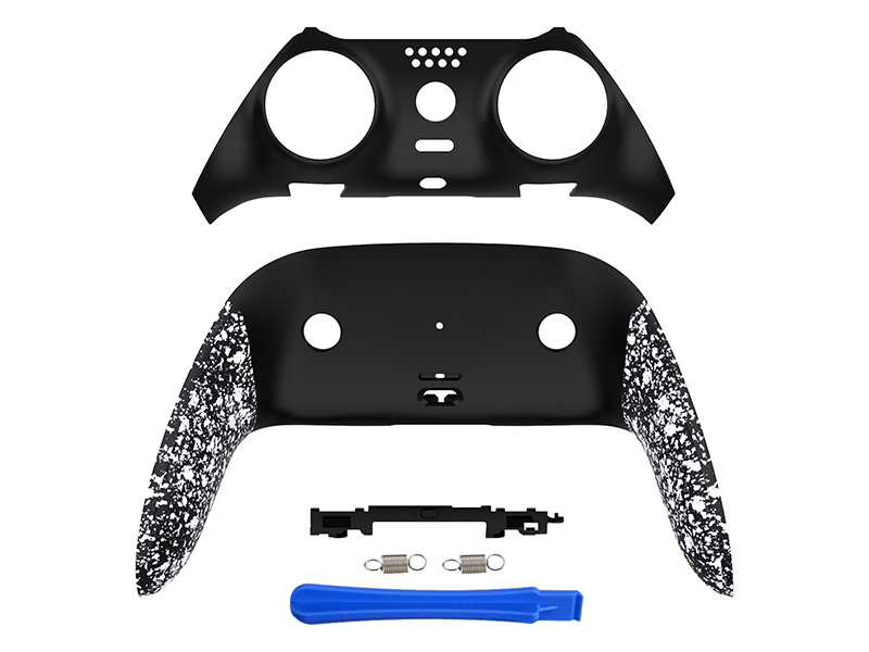 eXtremeRate Top Bottom Decorative Trim Shell For ps5 Edge Controller Replacement Shell Plates Cover