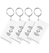 Kucacci Smart Lock Key Fob, IC Card, 4 Pack