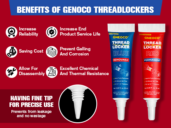 benefits of genoco Thread Locker