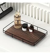 Dobbyby Vanity Tray Makeup Organizer Cosmetics Storage Bathroom Skincare Organizer Countertop Dis...