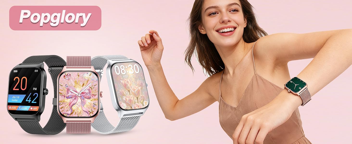 Popglory P125 Smart Watch