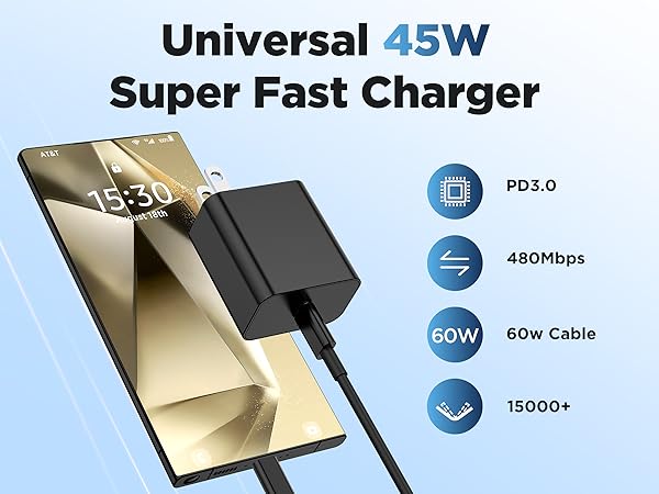 Universal 45W Super Fast charger